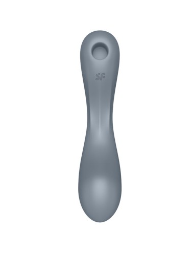 SATISFYER - CURVE TRINITY 1 AIR PULSE VIBRATION GREY