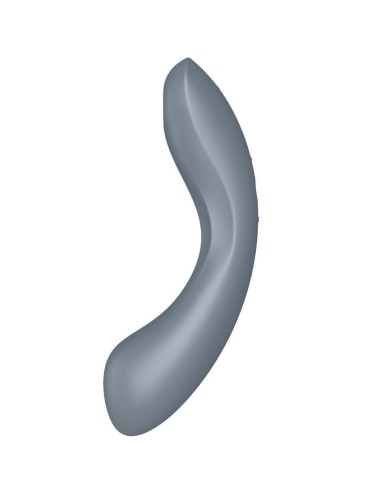 SATISFYER - CURVE TRINITY 1 AIR PULSE VIBRATION GREY