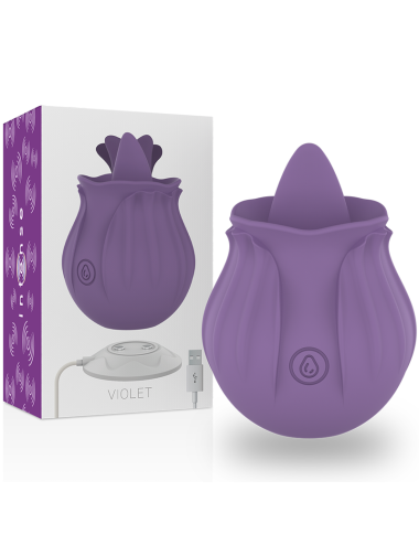 INTENSE - VIOLET CL TORIS STIMULATOR 10 VIBRATIONS LILAC