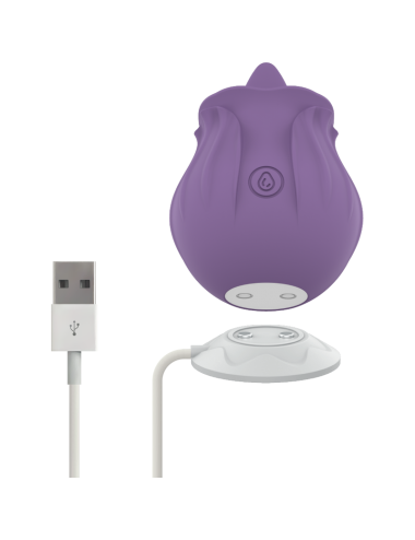 INTENSE - VIOLET CL TORIS STIMULATOR 10 VIBRATIONS LILAC