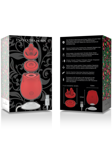 MIA - TWO HEADS CLITORAL STIMULATOR LUXURY EDITION