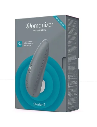 WOMANIZER - STARLET 3 CLITORAL STIMULATOR GRAY