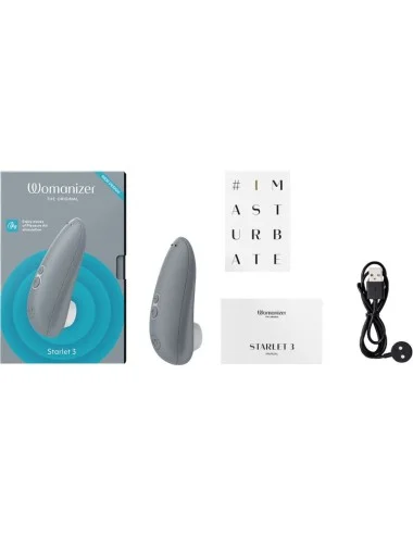 WOMANIZER - STARLET 3 CLITORAL STIMULATOR GRAY