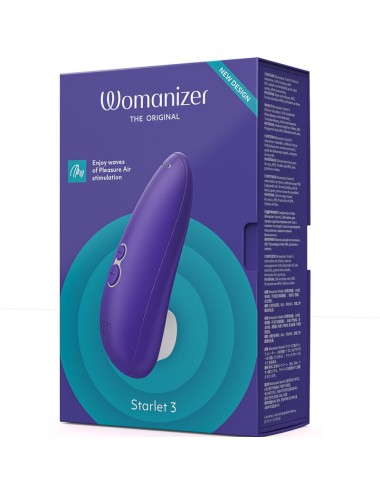 WOMANIZER - STARLET 3 CLITORAL STIMULATOR INDIGO