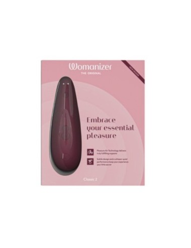 WOMANIZER - CLASSIC 2 CLITORAL STIMULATOR BORDEAUX