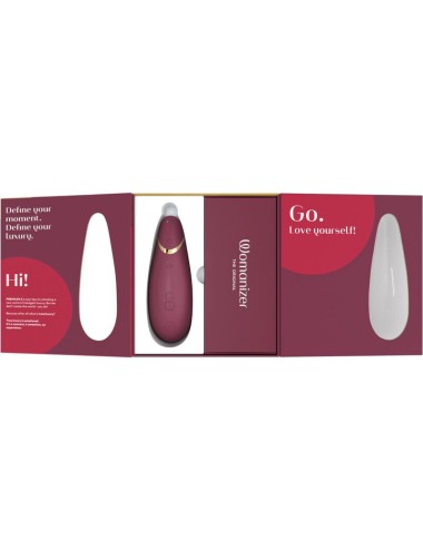 WOMANIZER - PREMIUM 2 CLITORAL STIMULATOR BORDEAUX