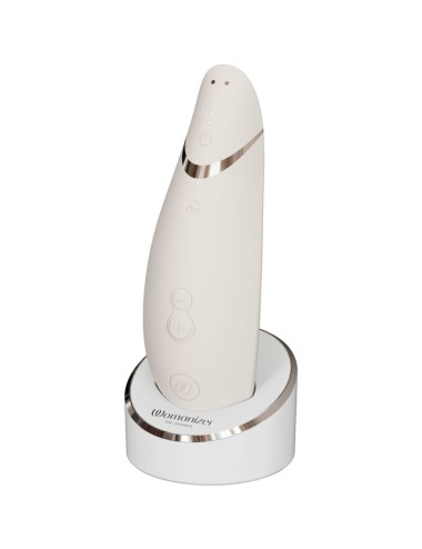 WOMANIZER - PREMIUM 2 CLITORAL STIMULATOR WARM GRAY