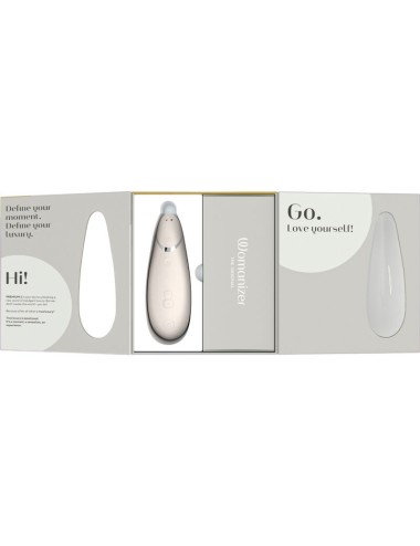 WOMANIZER - PREMIUM 2 CLITORAL STIMULATOR WARM GRAY