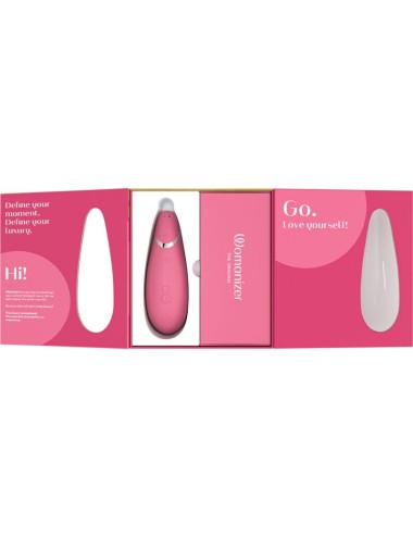 WOMANIZER - PREMIUM 2 CLITORAL STIMULATOR RASPBERRY