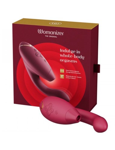 WOMANIZER - DUO 2 STIMULATOR BORDEAUX