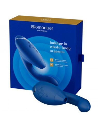 WOMANIZER - DUO 2 STIMULATOR BLUE