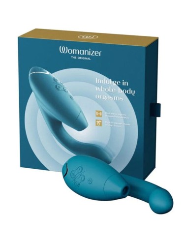 WOMANIZER - DUO 2 STIMULATOR BLUE PETROL