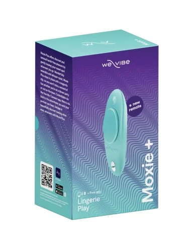WE-VIBE - MOXIE + CLITORAL VIBRATOR AQUA