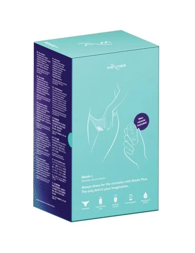 WE-VIBE - MOXIE + CLITORAL VIBRATOR AQUA