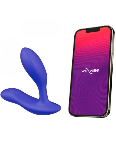 WE-VIBE - VECTOR+ VIBRATING PROSTATE MASSAGER ROYAL BLUE