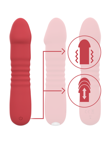 INTENSE - JUNE UP & DOWN 10 VIBRATIONS RED