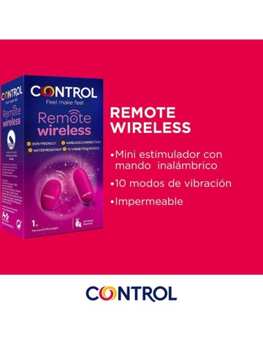 CONTROL - REMOTE WIRELESS PERSONAL MASSAGER
