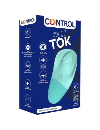 CONTROL - CLIT TOK RECHARGEABLE CL TORIS STIMULATOR TONGUE