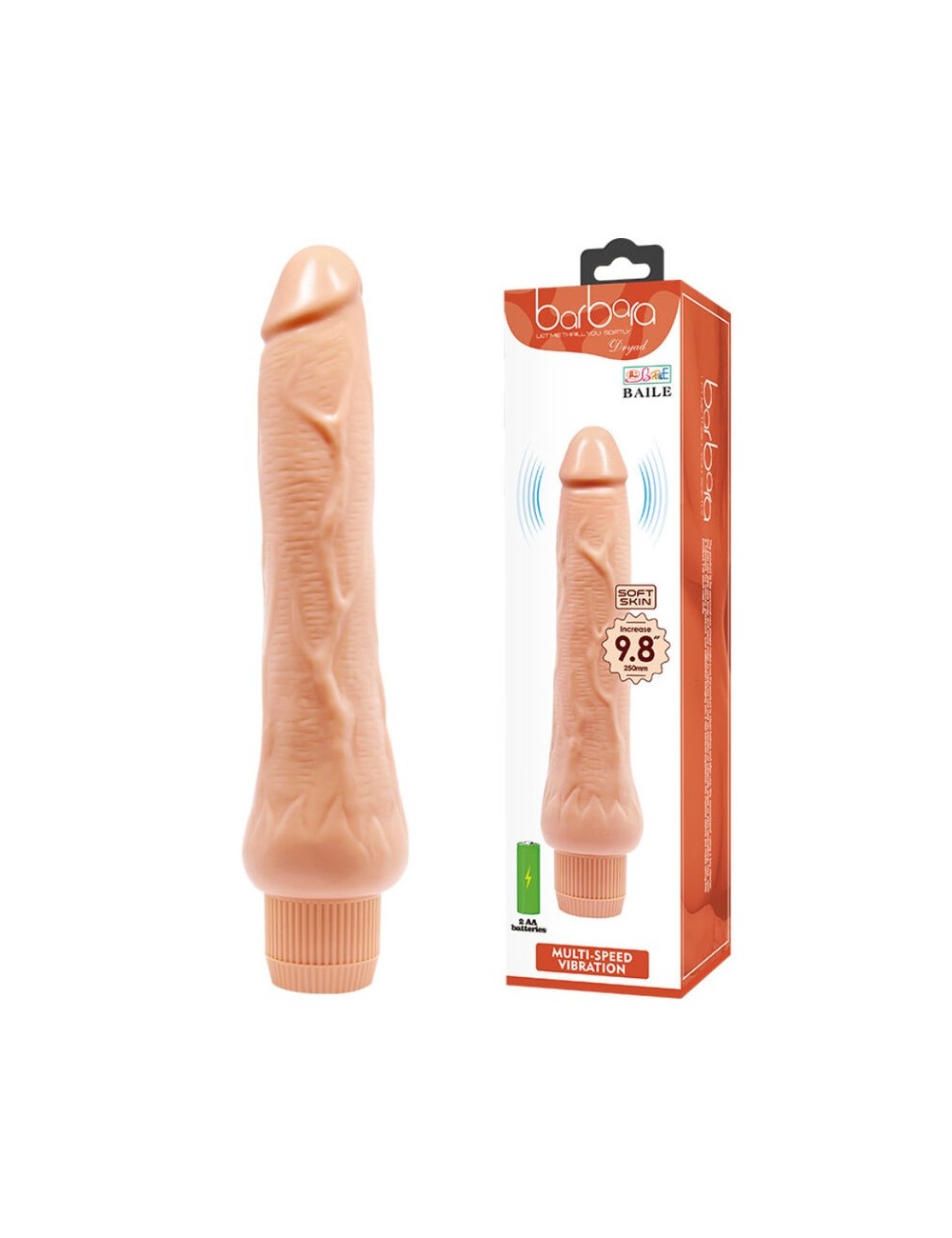 BAILE - BARBARA REALISTIC VIBRATOR 25 CM BAILE - BARBARA REALISTIC VIBRATOR 25 CM