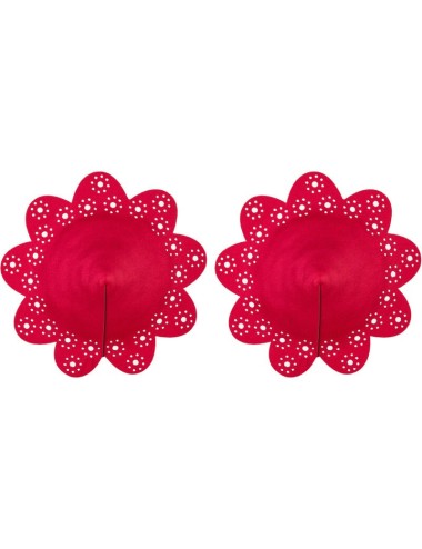 OBSESSIVE - A770 NIPPLE COVERS RED O/S