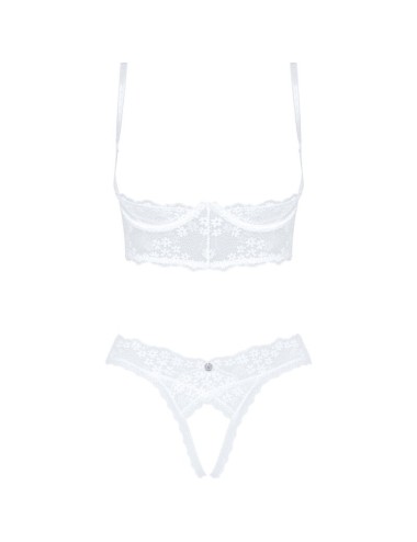 OBSESSIVE - HEAVENLLY 2-PCS CUPLESS SET XL/XXL