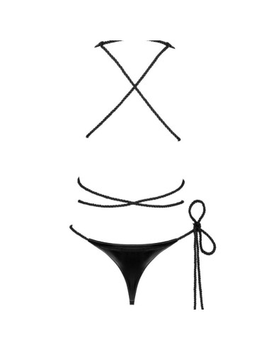 OBSESSIVE - CORDELLIS CROTCHLESS TEDDY ONE SIZE