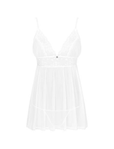 OBSESSIVE - HEAVENLLY BABYDOLL & THONG M/L