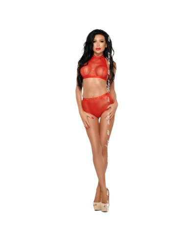 ME-SEDUCE MONA SET RED L/XL