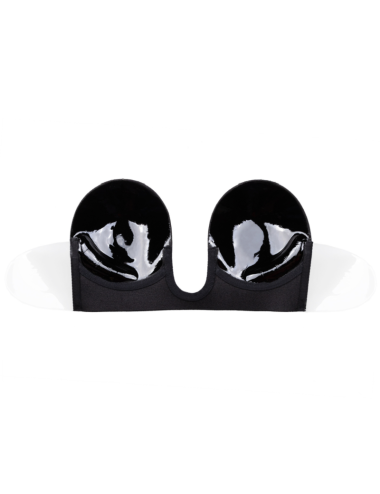BYE-BRA - BRA WITHOUT HANDLES SHAPE U BLACK CUP E