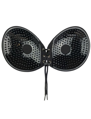 BYE-BRA - BRA ADHESIVE INTERLACED BLACK CUP C