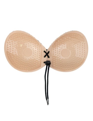 BYE-BRA - BRA ADHESIVE INTERLACED & EMBROIDERY CUP D