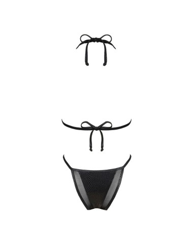 OBSESSIVE - PUNTA NEGRA BLACK BIKINI L