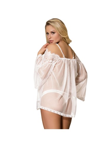 SUBBLIME WHITE BABYDOLL FLARED SLEEVE S/M