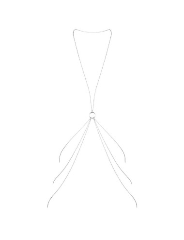 BIJOUX - MAGNIFIQUE METAL CHAINS FOR THE BODY 8 SILVER
