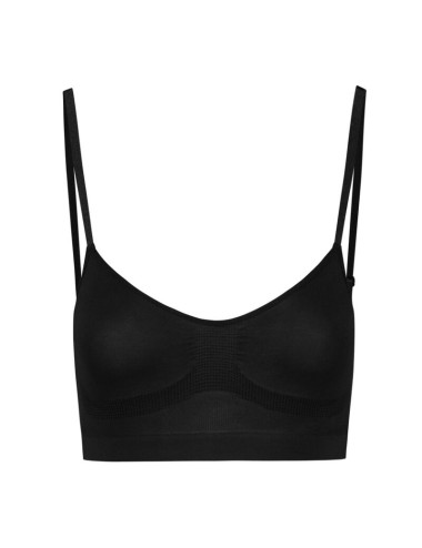 BYE-BRA - MEDIUM CONTROL BRA SEAMLESS BLACK SIZE XL
