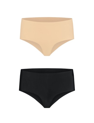 BYE BRA INVISIBLE HIGH BRIEF 2 PACK M