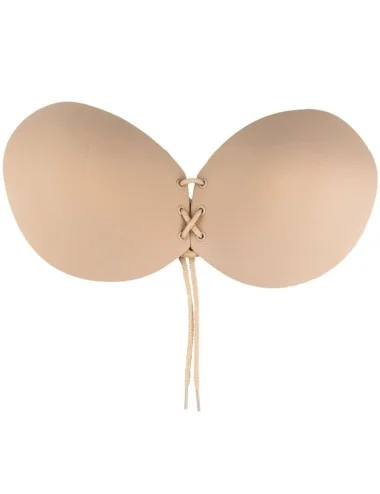 BYE-BRA - BRA ADHESIVE INTERLACED BEIGE CUP C