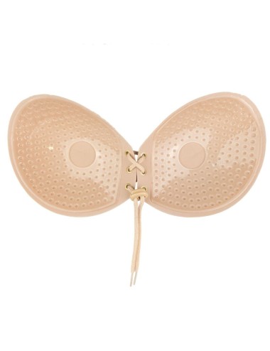 BYE-BRA - BRA ADHESIVE INTERLACED BEIGE CUP C