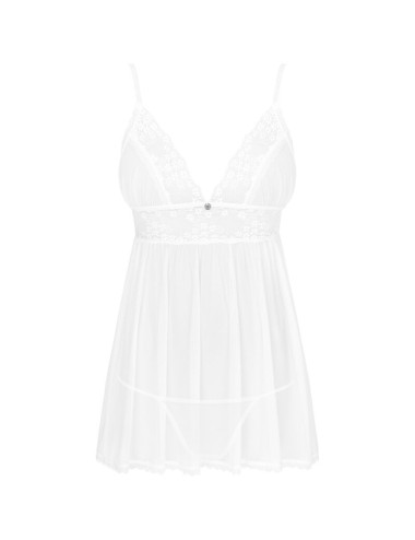 OBSESSIVE - HEAVENLLY BABYDOLL & TANGA M/L
