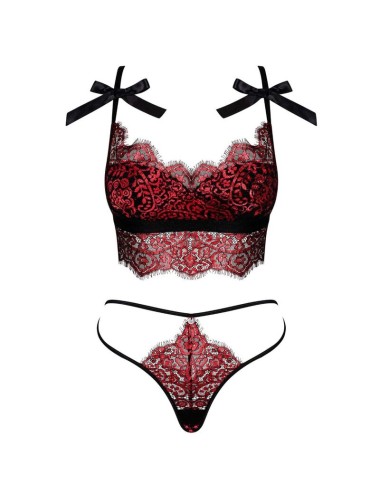OBSESSIVE - RESSIA SET TWO PIECES L/XL
