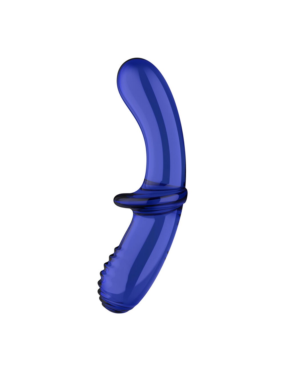 SATISFYER - DOUBLE CRYSTAL DILDO BLUE SATISFYER - DOUBLE CRYSTAL DILDO BLUE