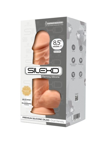 SILEXD - MODEL 1 REALISTIC PENIS PREMIUM SILEXPAN SILICONE 21.5 CM