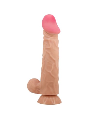 PRETTY LOVE - SLIDING SKIN SERIES REALISTIC DILDO WITH SLIDING SKIN SUCTION CUP 24 CM