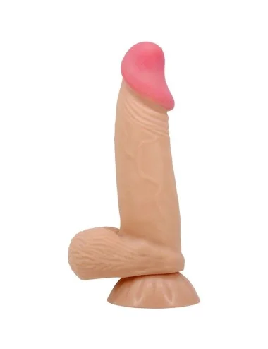 PRETTY LOVE - SLIDING SKIN SERIES REALISTIC DILDO WITH SLIDING SKIN SUCTION CUP 19.4 CM