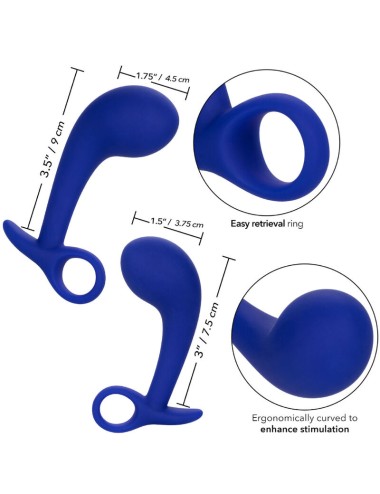 ADMIRAL - SET 2 ANAL PLUG BLUE