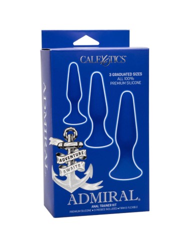 ADMIRAL - KIT 3 ANAL PLUG BLUE
