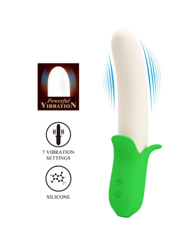 PRETTY LOVE - BANANA KNIGHT SUPER POWER 7 SILICONE VIBRATIONS