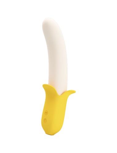 PRETTY LOVE - BANANA GEEK SUPER POWER 7 VIBRATIONS UP&DOWN SILICONE BLACK