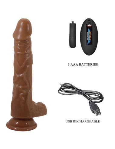 BAILE - BODACH REALISTIC VIBRATOR WITH REMOTE CONTROL SUCTION CUP