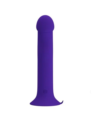 PRETTY LOVE - MURRAY YOUTH VIBRATING DILDO & RECHARGEABLE VIOLET